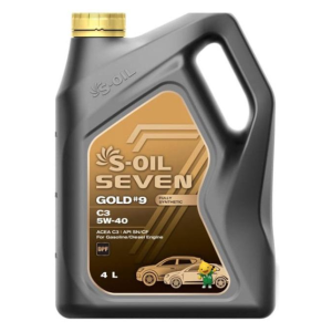 ACEITE S-OIL5W40 4L