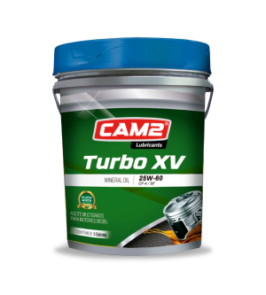 ACEITE CAM2 TURBO XV SAE 25W-60 CF-4 - 5 GALONES